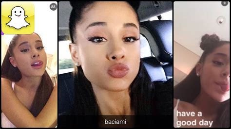 ariana grande snapchat 2015|ariana grande chat now.